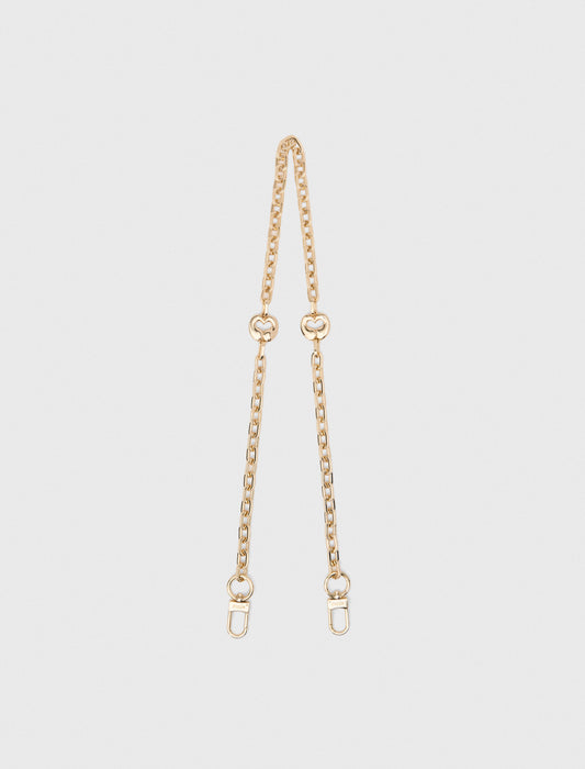 Bandolera de cadena corta de metal