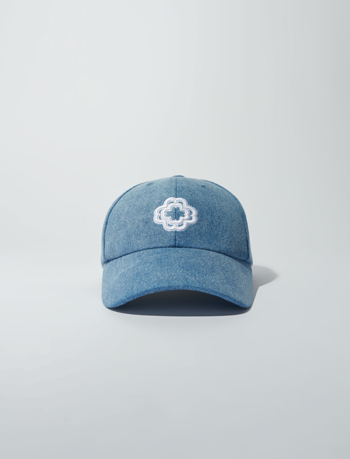 Gorra de algodón con logotipo clover