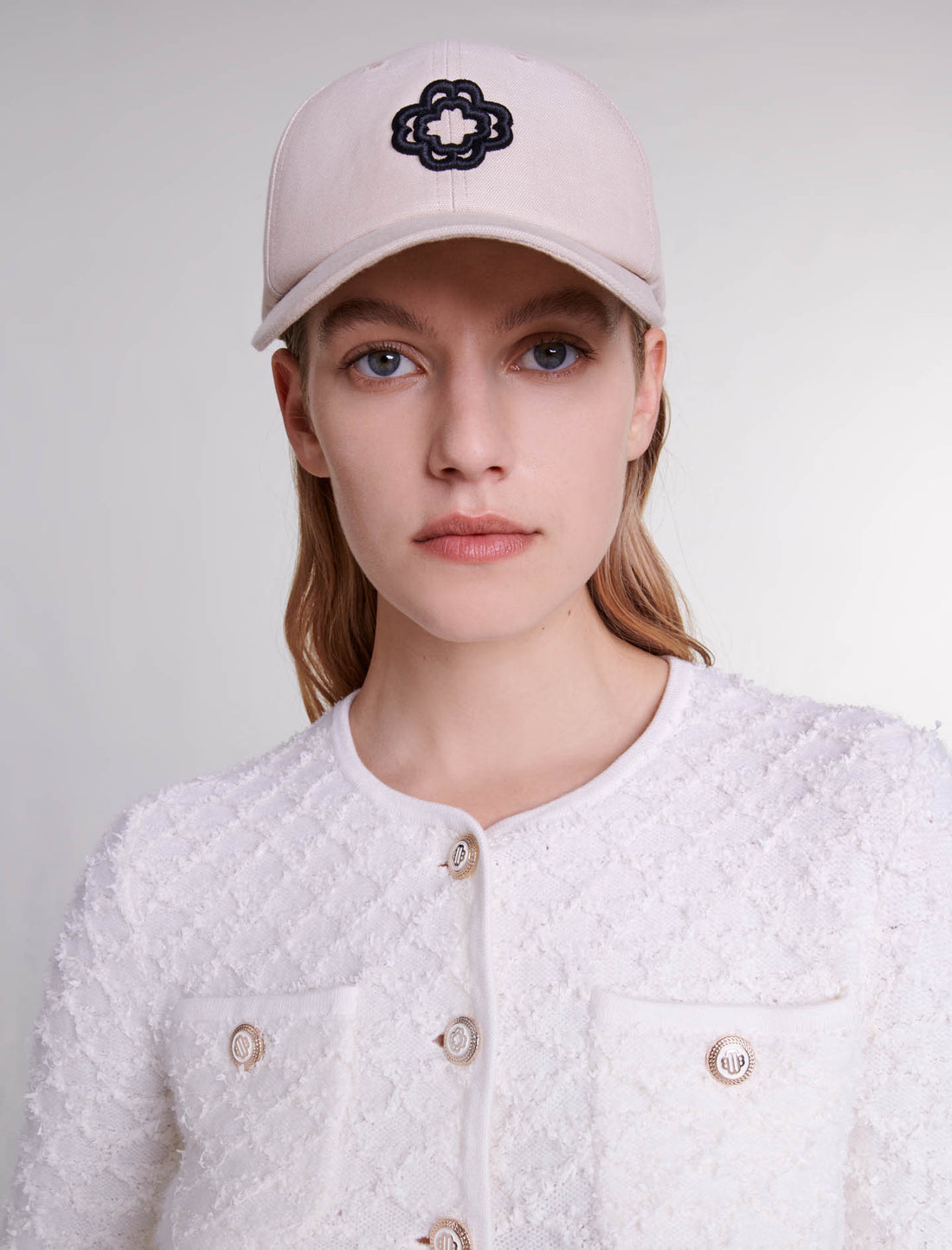 Gorra de lino y algodón