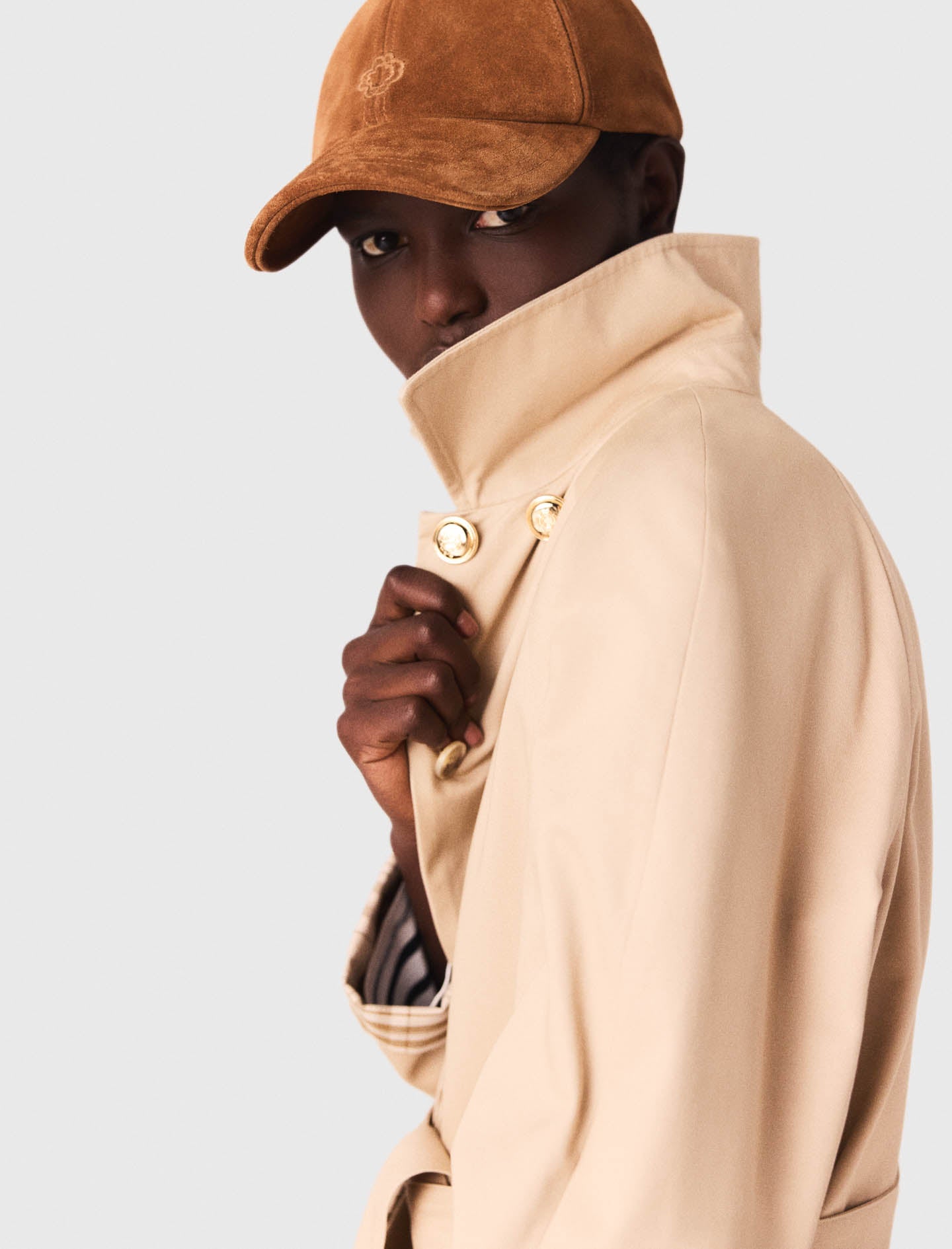 Gorra de ante