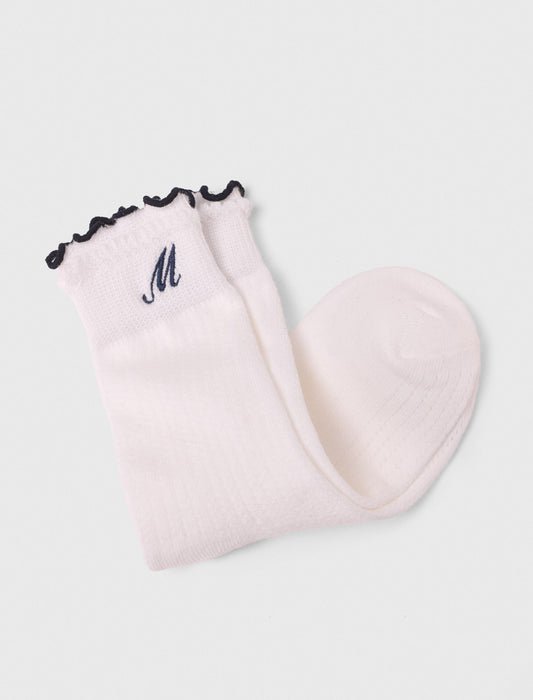 Calcetines de algodón calados