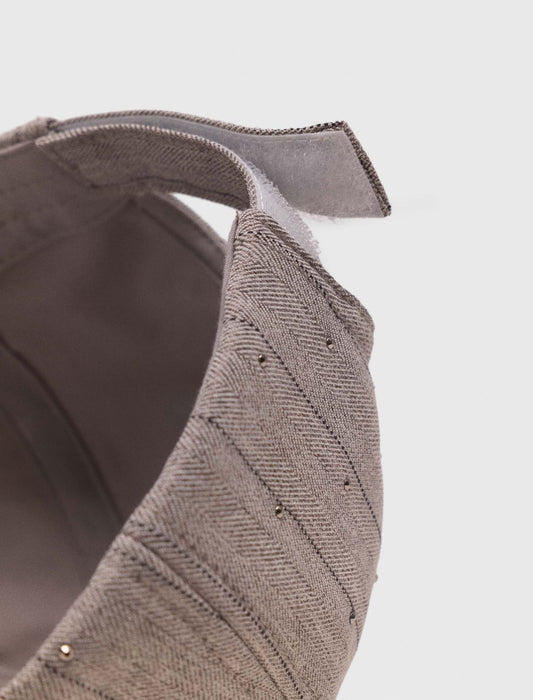 Gorra de algodón estampada