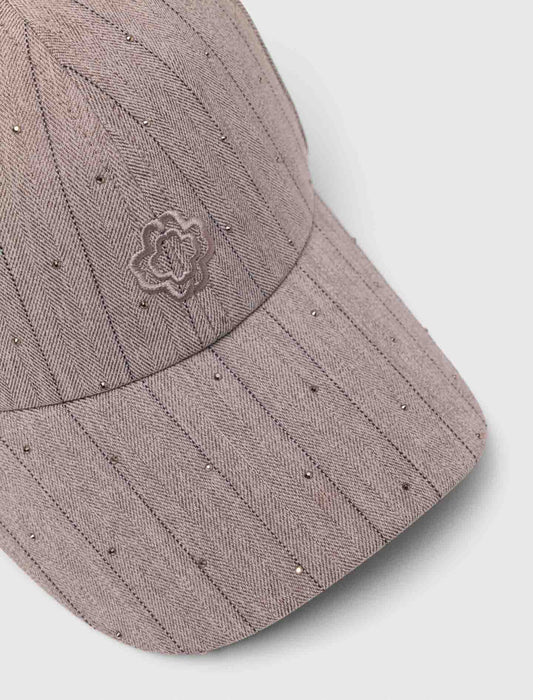 Gorra de algodón estampada