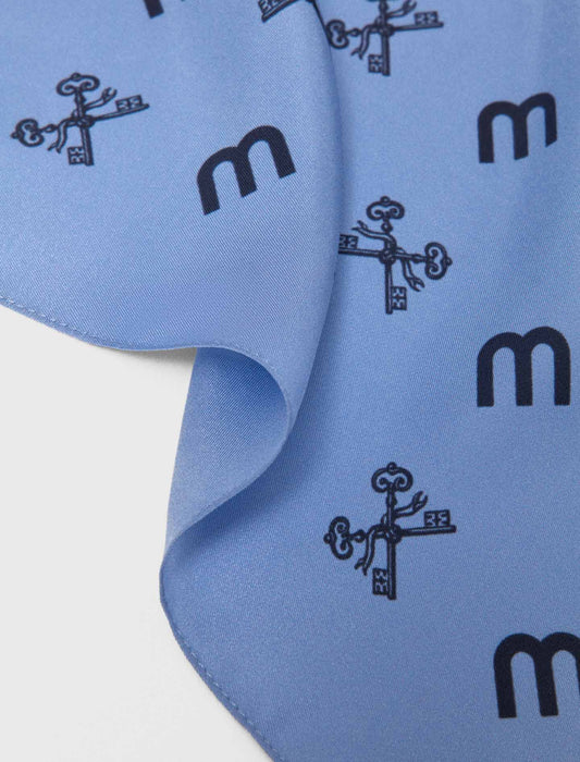 Pañuelo de seda motivos ecuestres