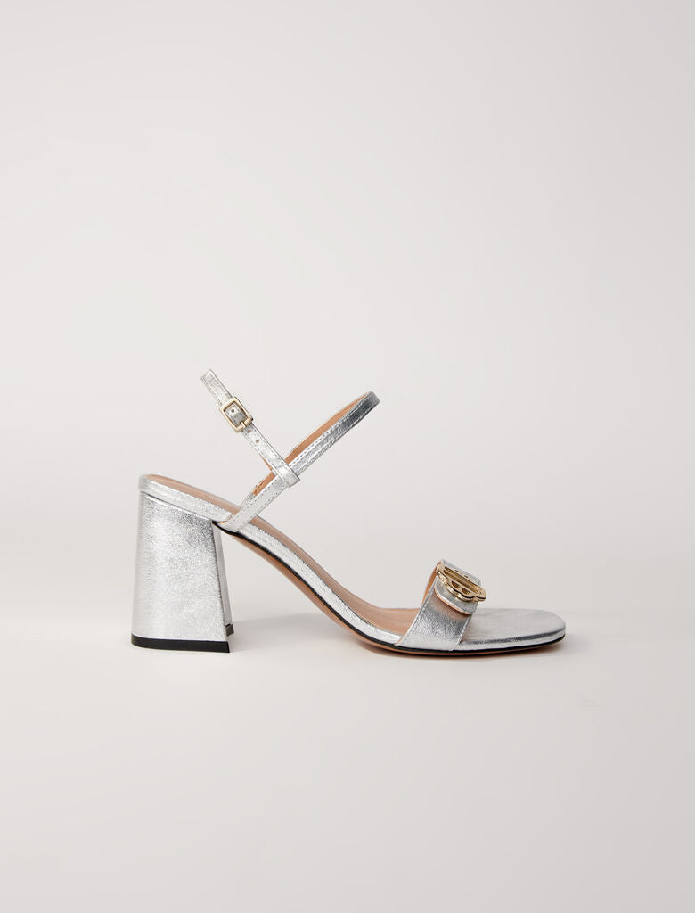 Sandalias con logotipo Clover