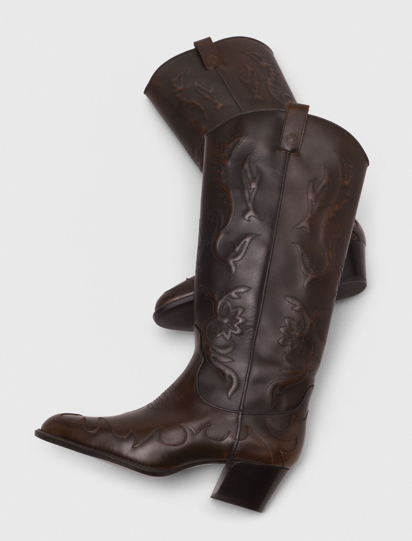 Botas cowboy de cuero