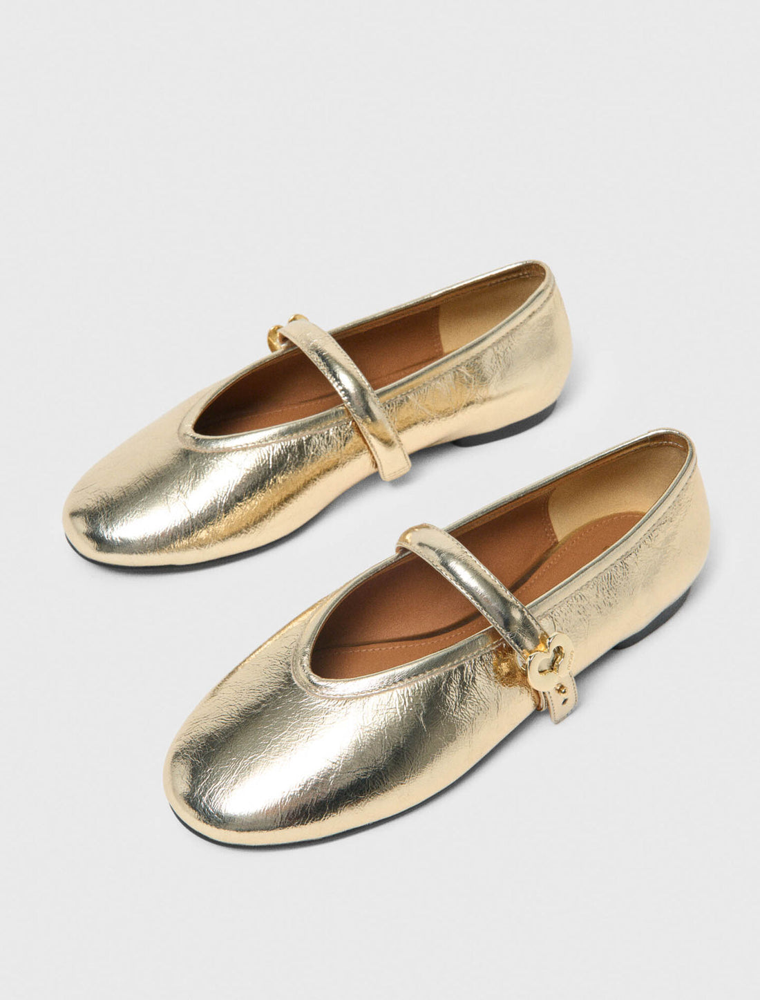 Bailarinas de piel metalizada