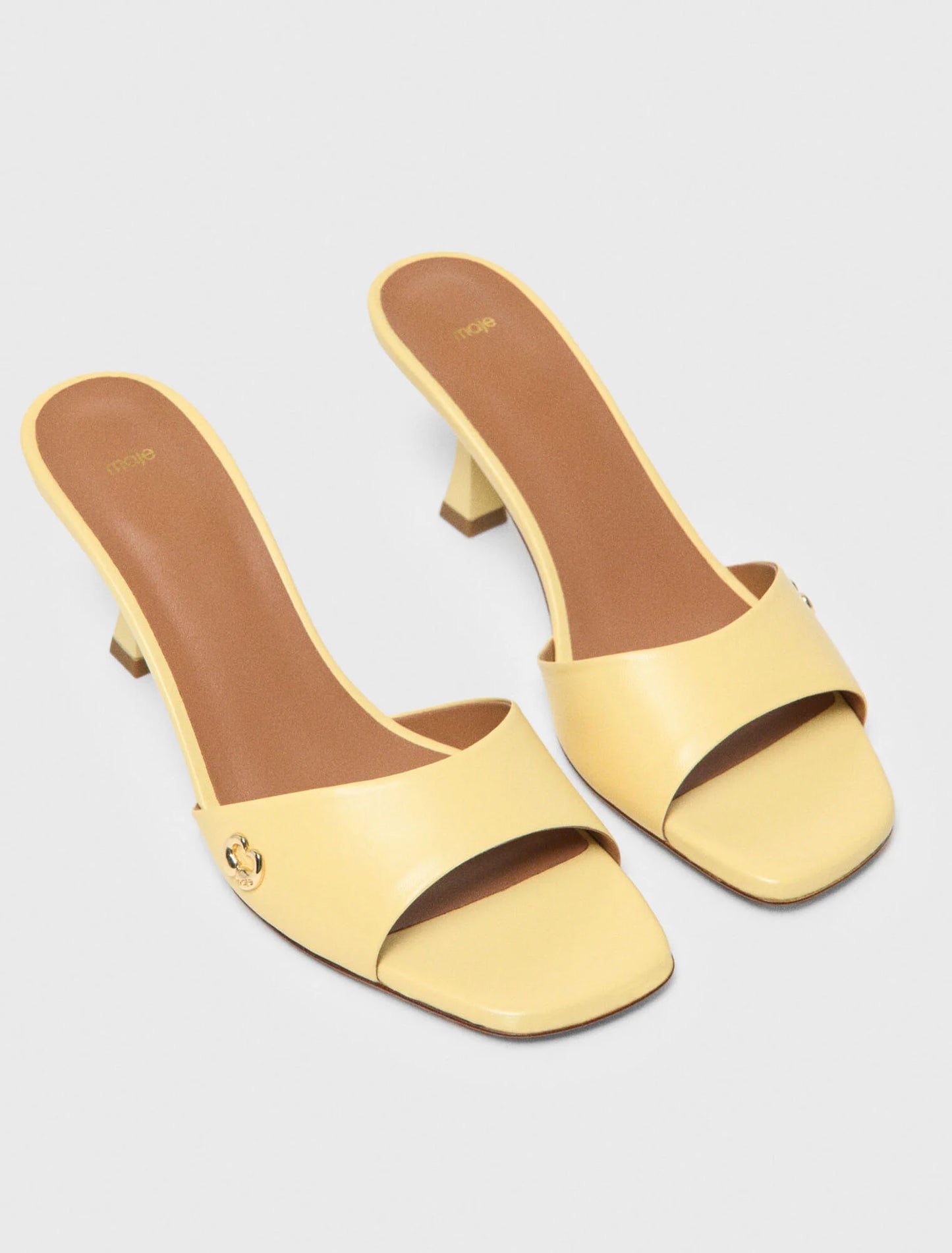 Mules de piel
