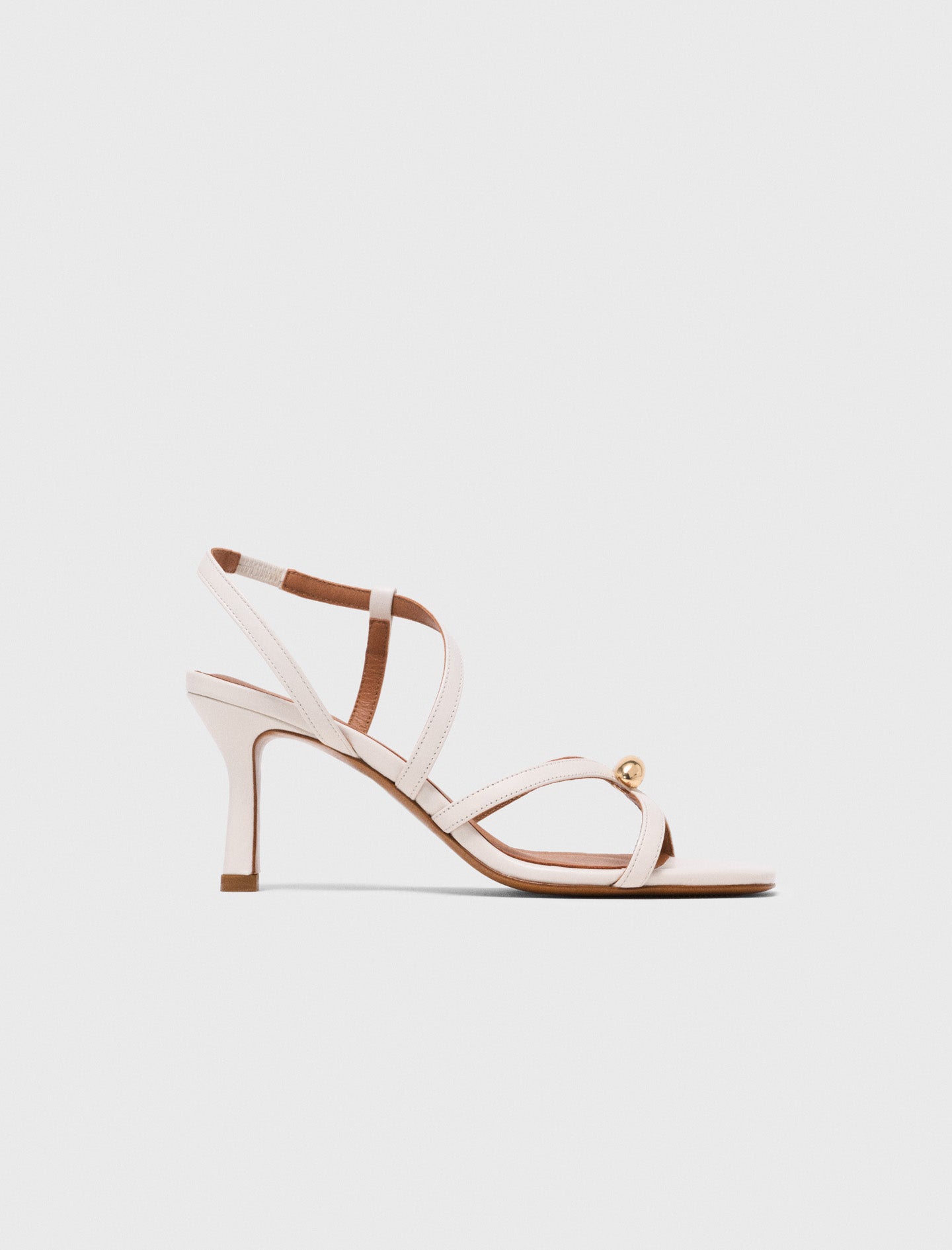 Sandalias multitiras de piel