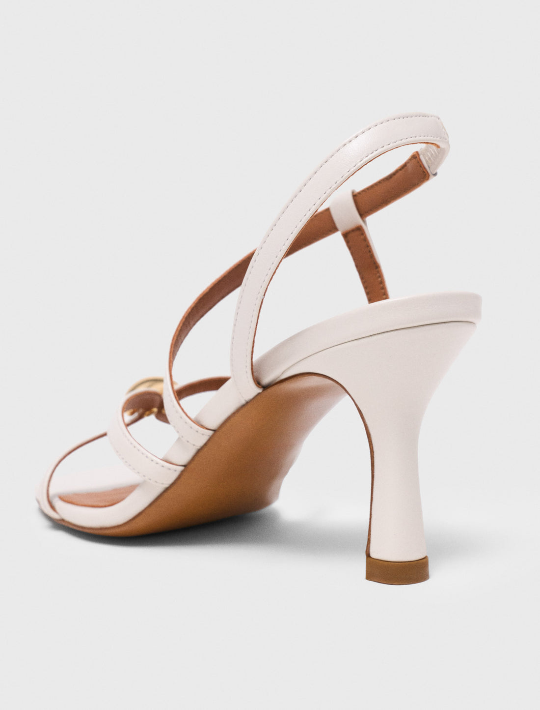 Sandalias multitiras de piel