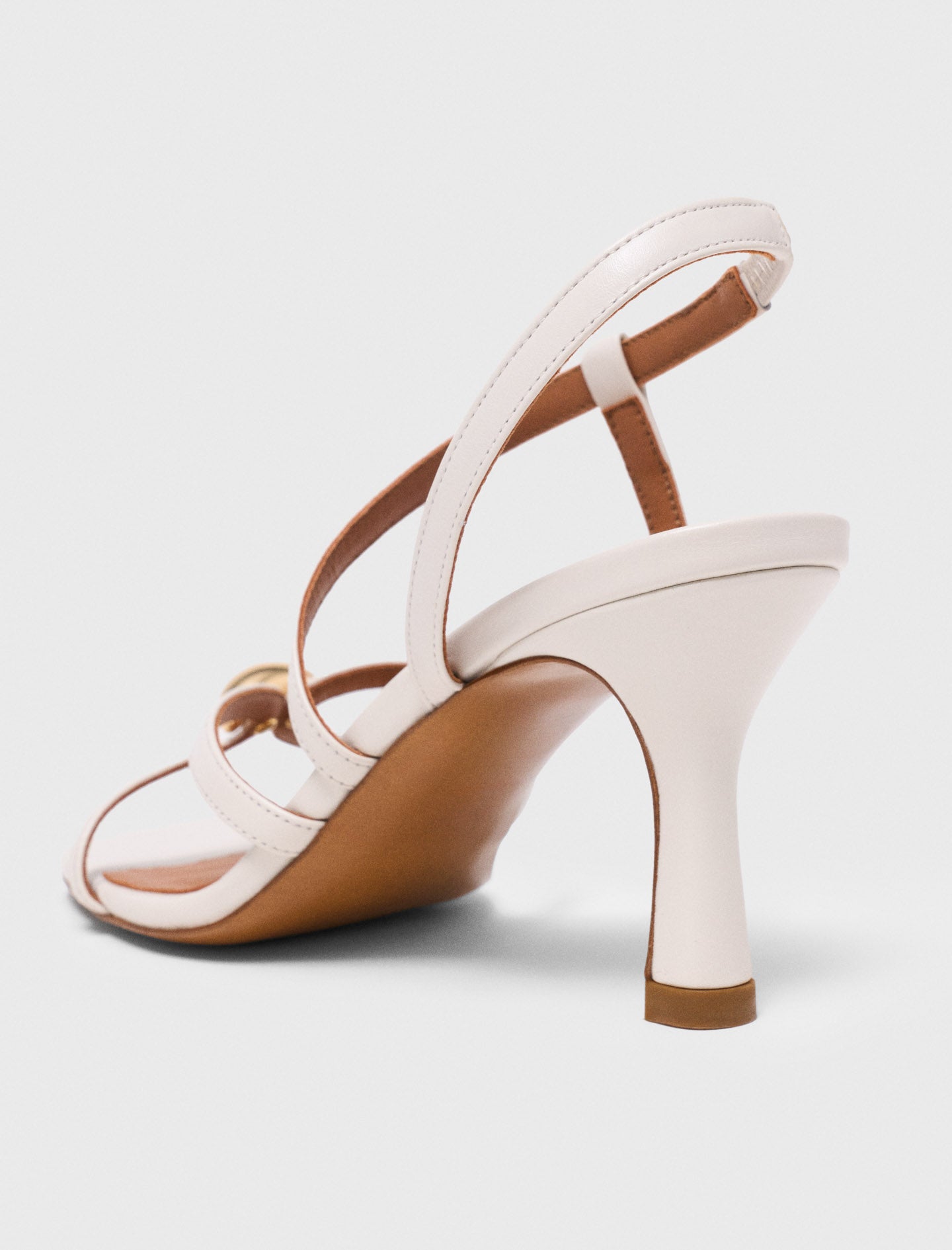 Sandalias multitiras de piel