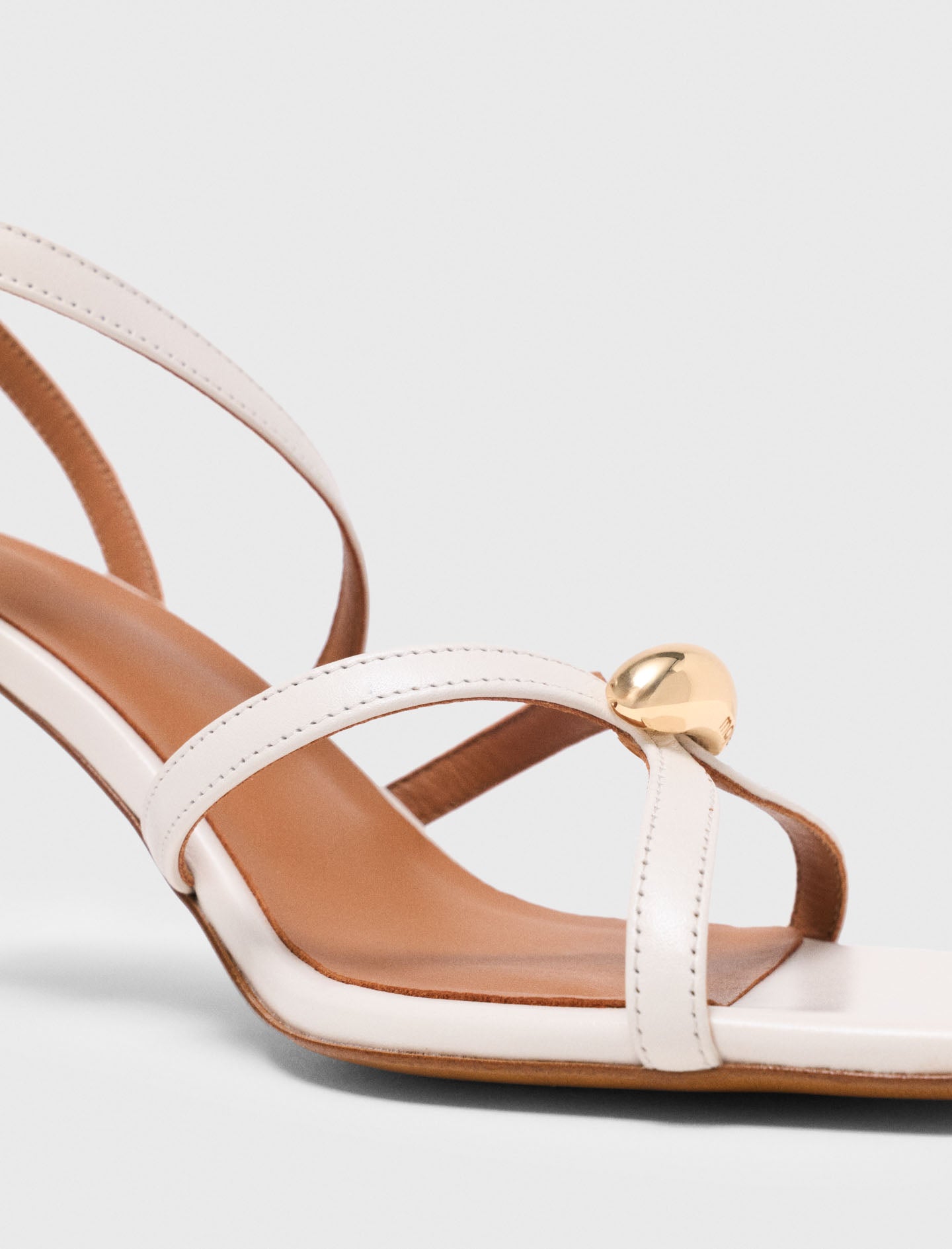 Sandalias multitiras de piel