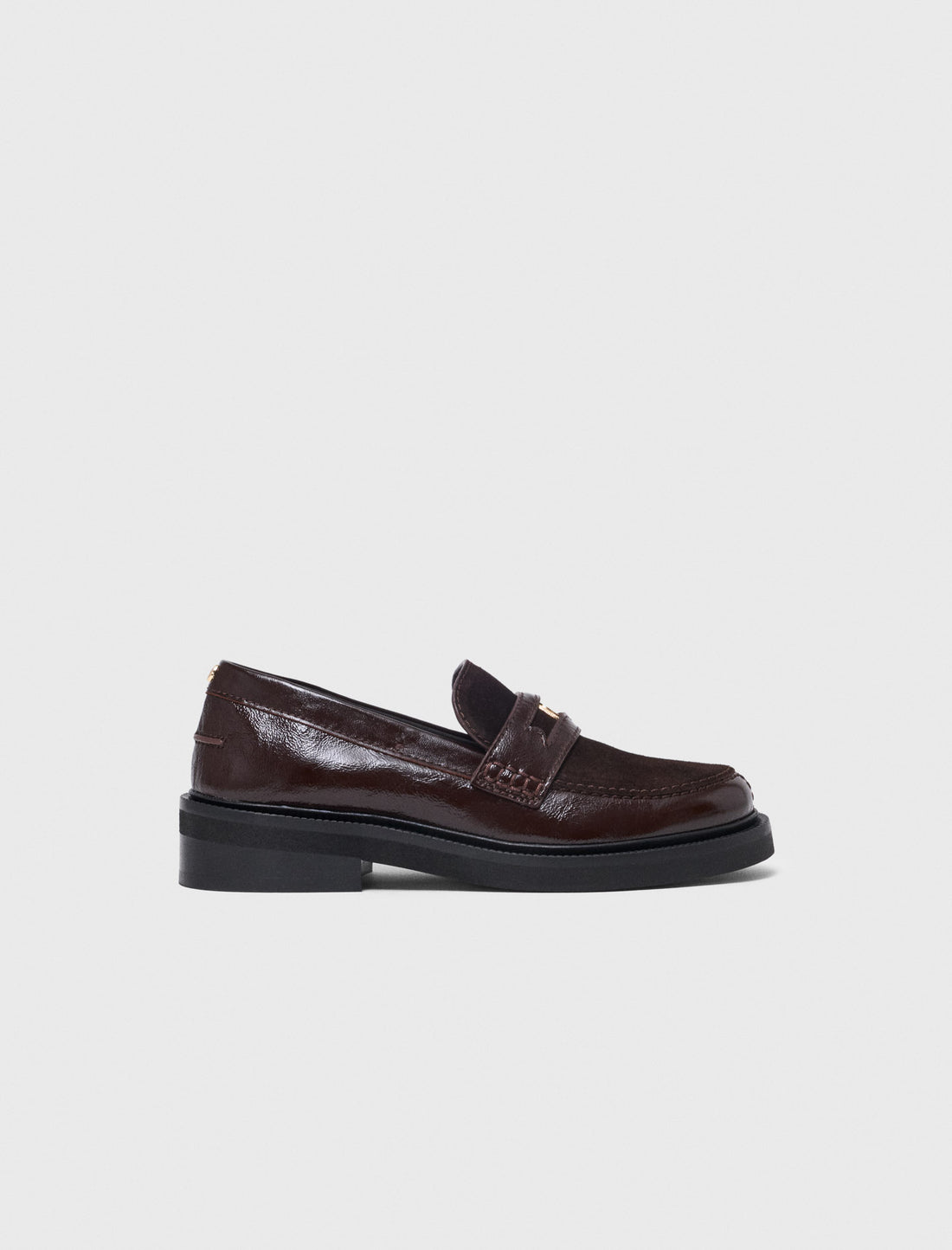 Mocasines de piel y ante