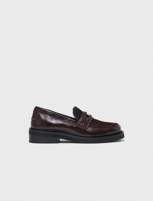 Mocasines de piel y ante