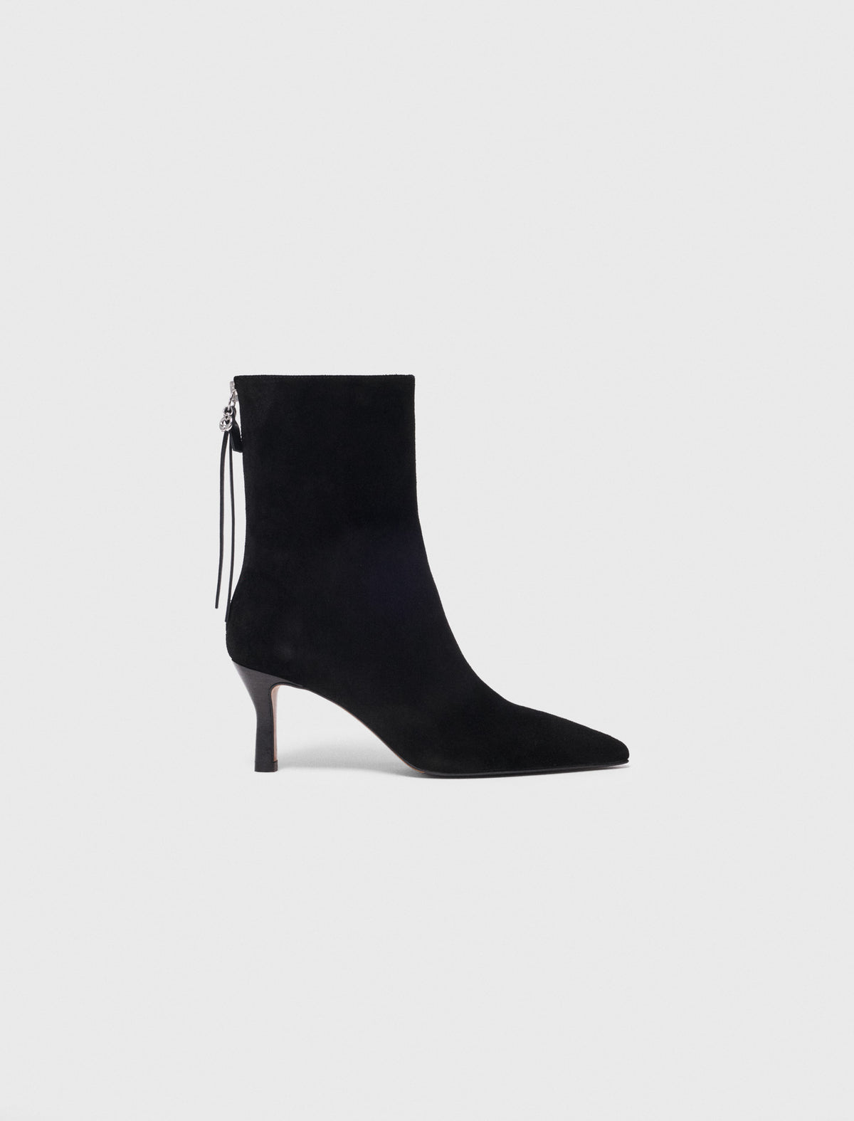 Botines de ante en punta