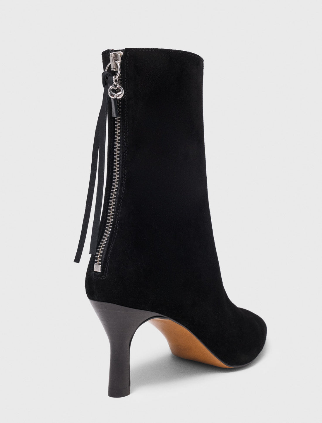 Botines de ante en punta