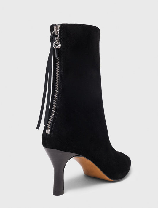 Botines de ante en punta