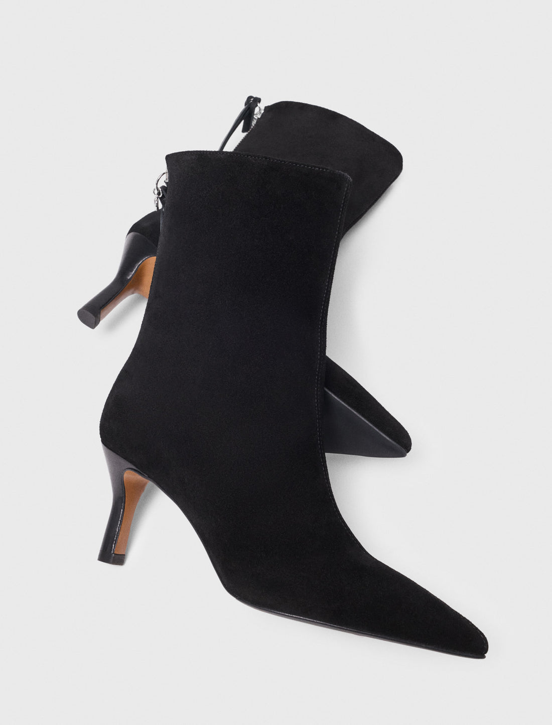 Botines de ante en punta