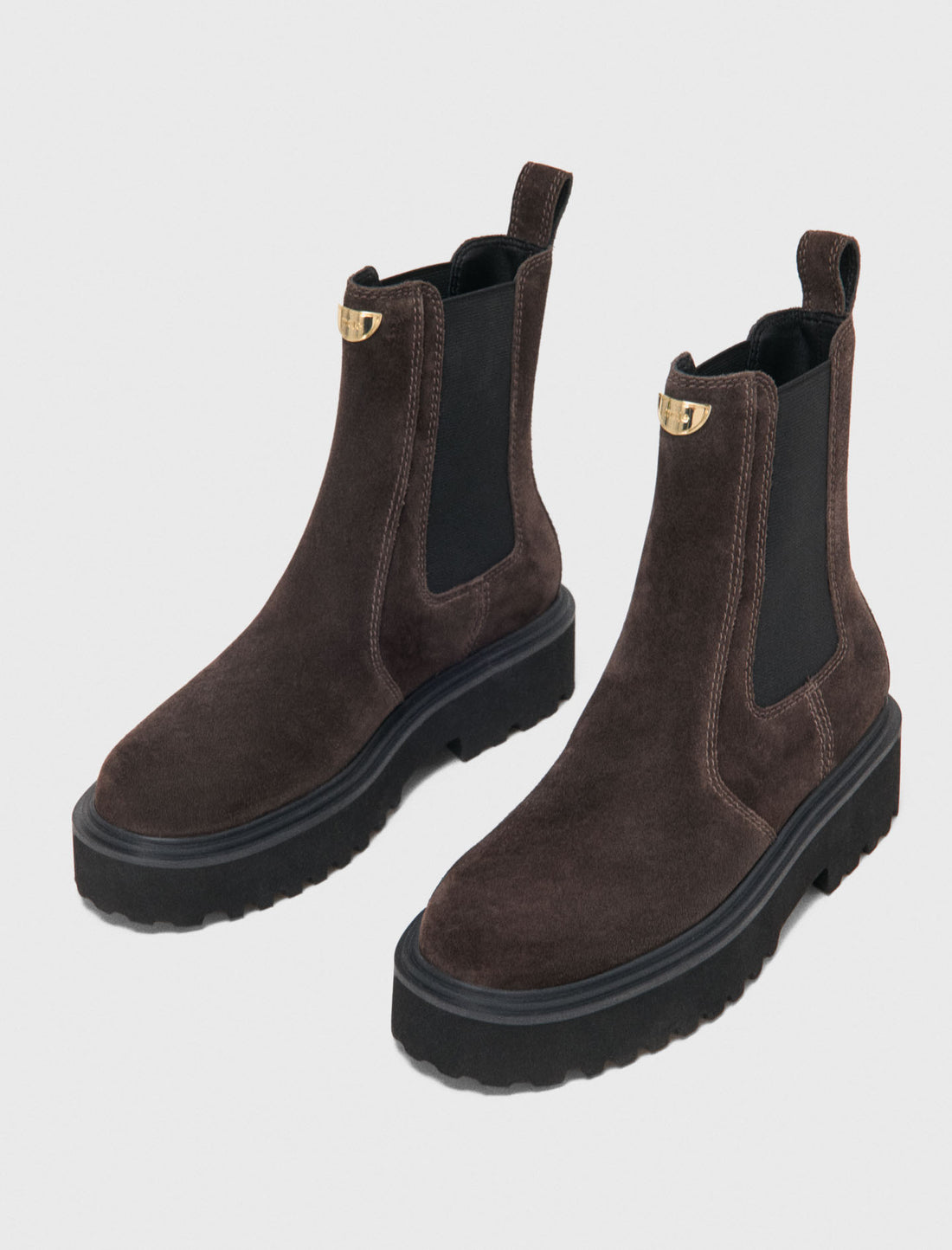Botines chelsea de ante