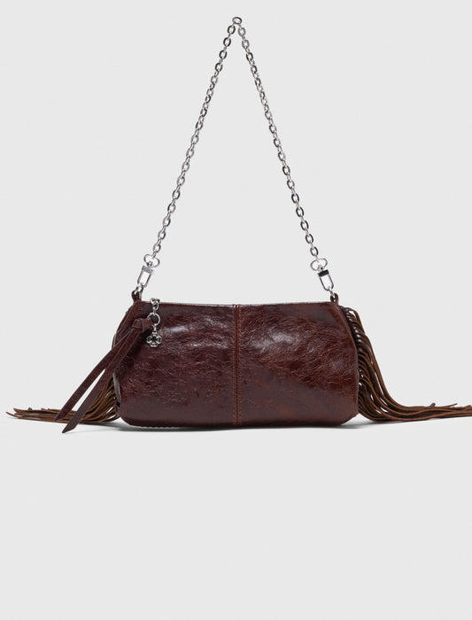 Cartera Miss M pouch cuero barniz