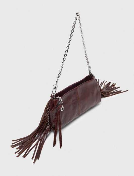 Cartera Miss M pouch cuero barniz