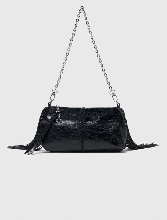 Cartera Miss M pouch cuero barniz