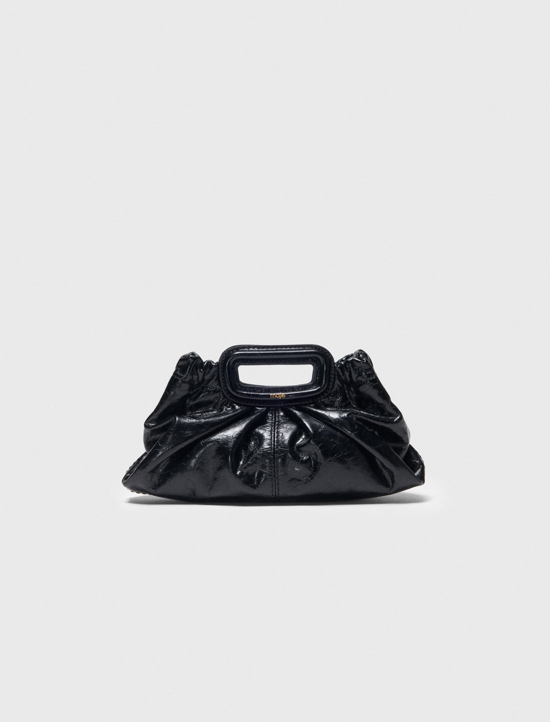 Milpli mini Clutch piel craquelada