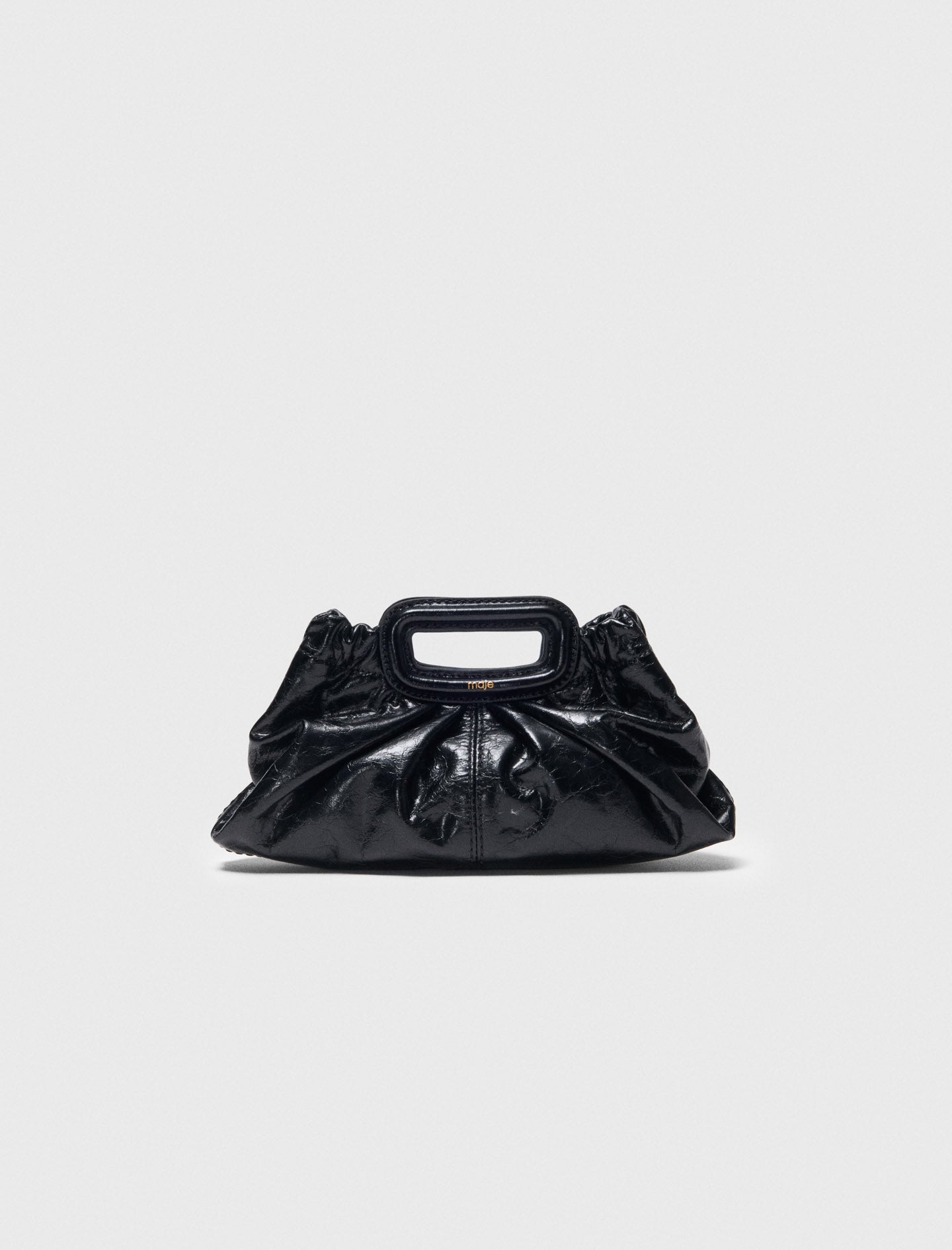 Milpli mini Clutch piel craquelada
