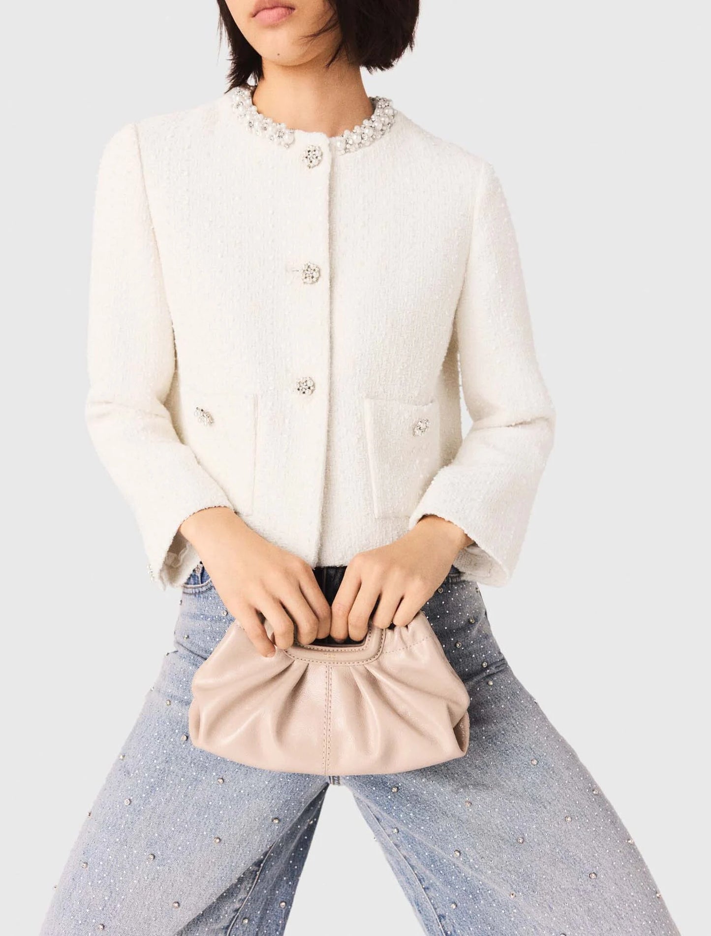 Clutch mini Milpli de piel naplak
