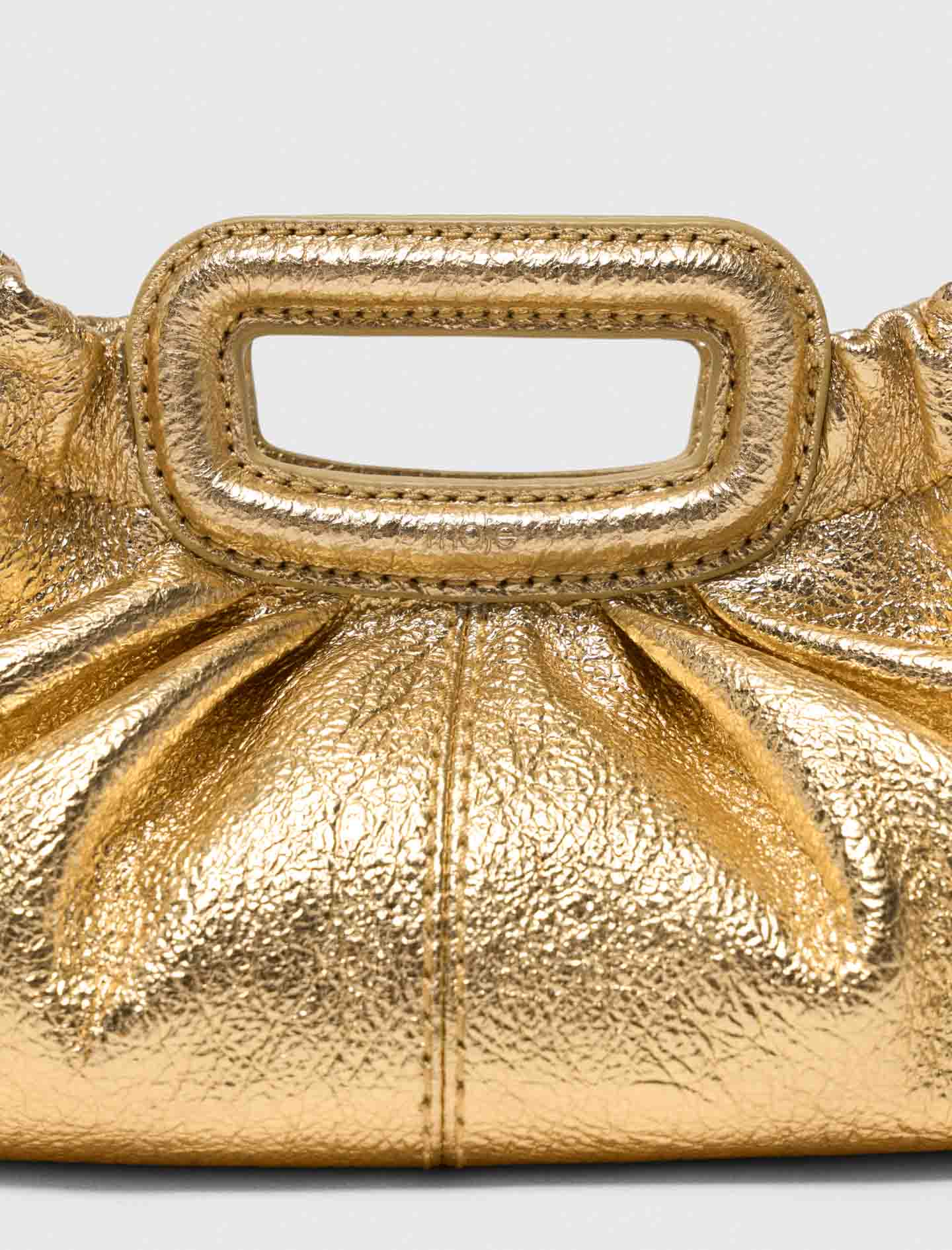Clutch Milpli mini piel metalizada