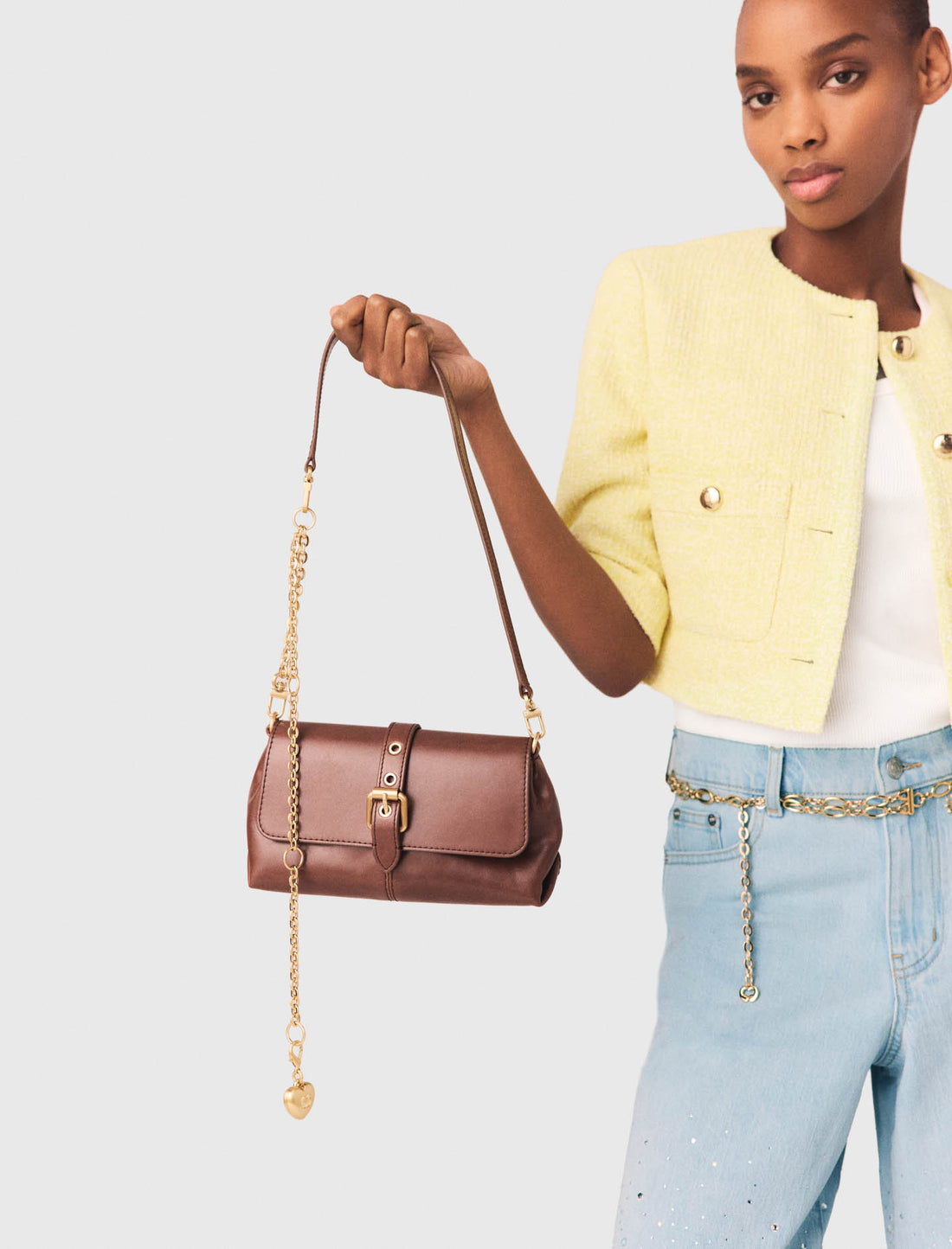 Miss M walk de piel vintage