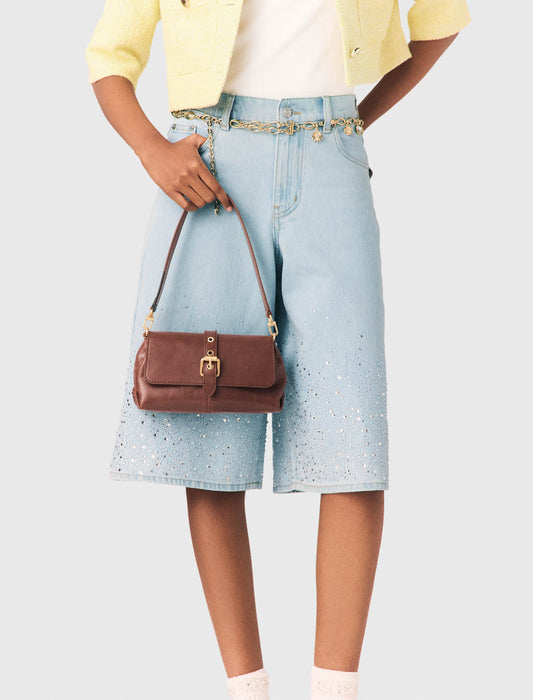 Miss M walk de piel vintage