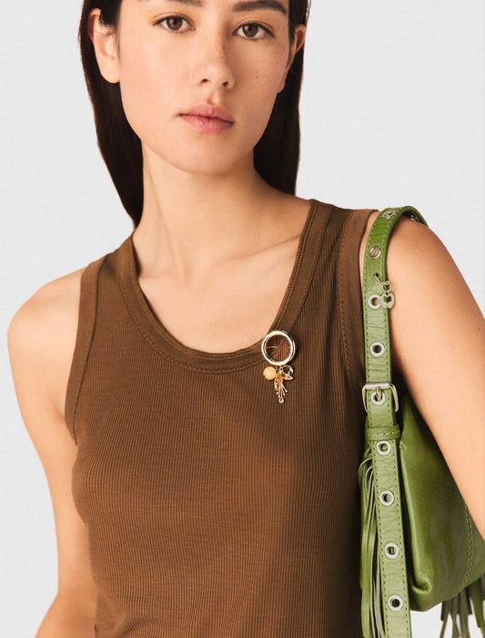Bolso Miss M de cuero