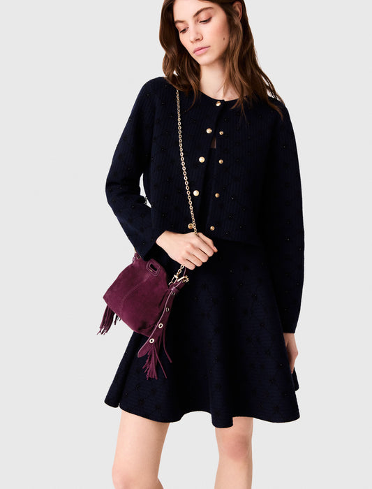 Bolso Miss M micro de ante