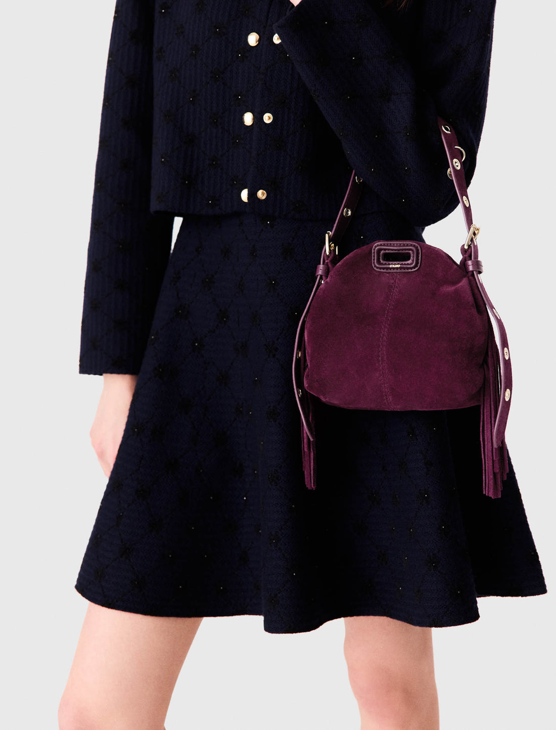 Bolso Miss M micro de ante
