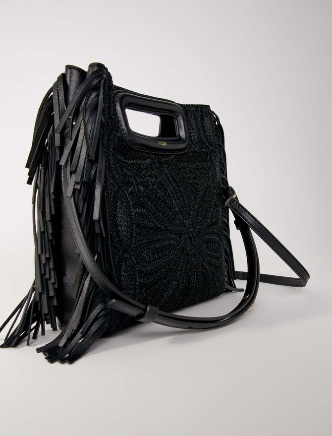 Bolso M de ganchillo