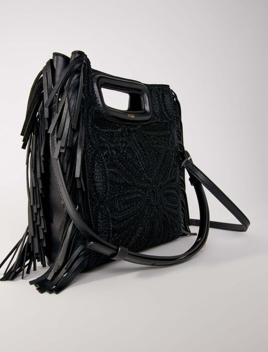 Bolso M de ganchillo