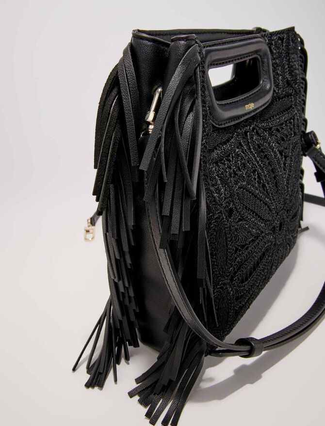 Bolso M de ganchillo