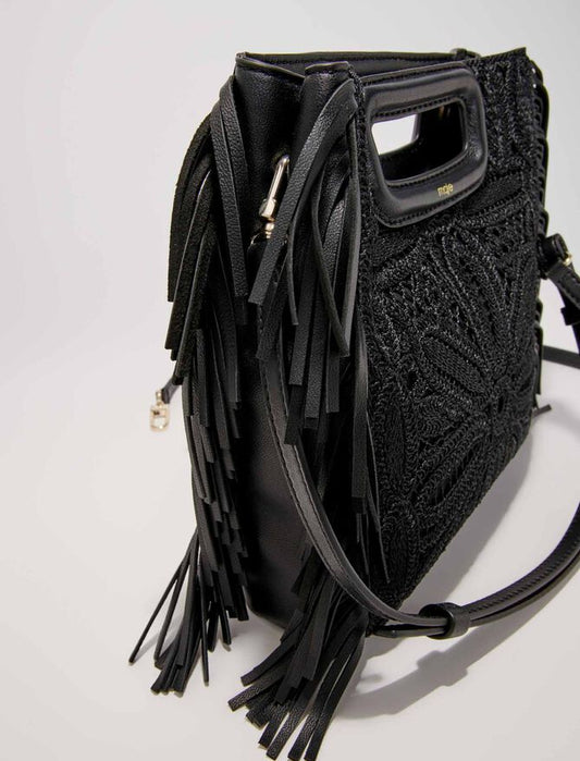 Bolso M de ganchillo