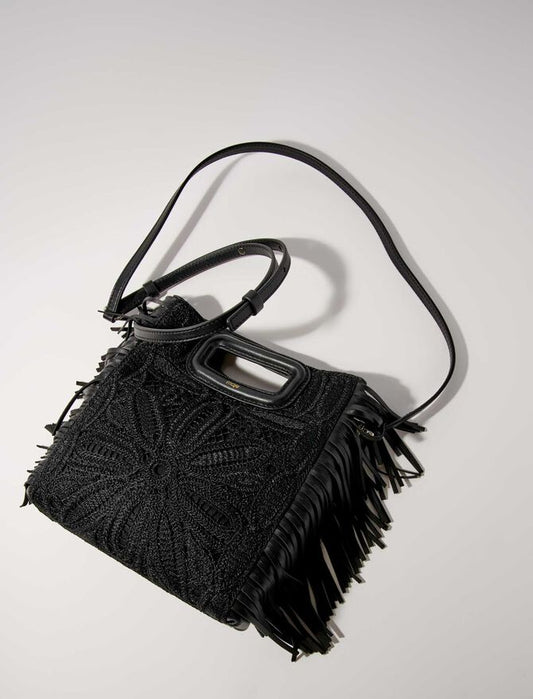 Bolso M de ganchillo