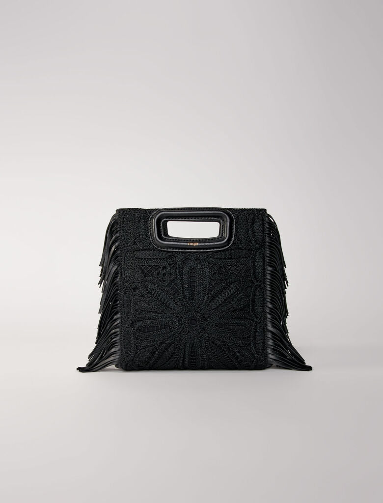 Bolso M de ganchillo