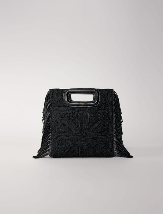 Bolso M de ganchillo