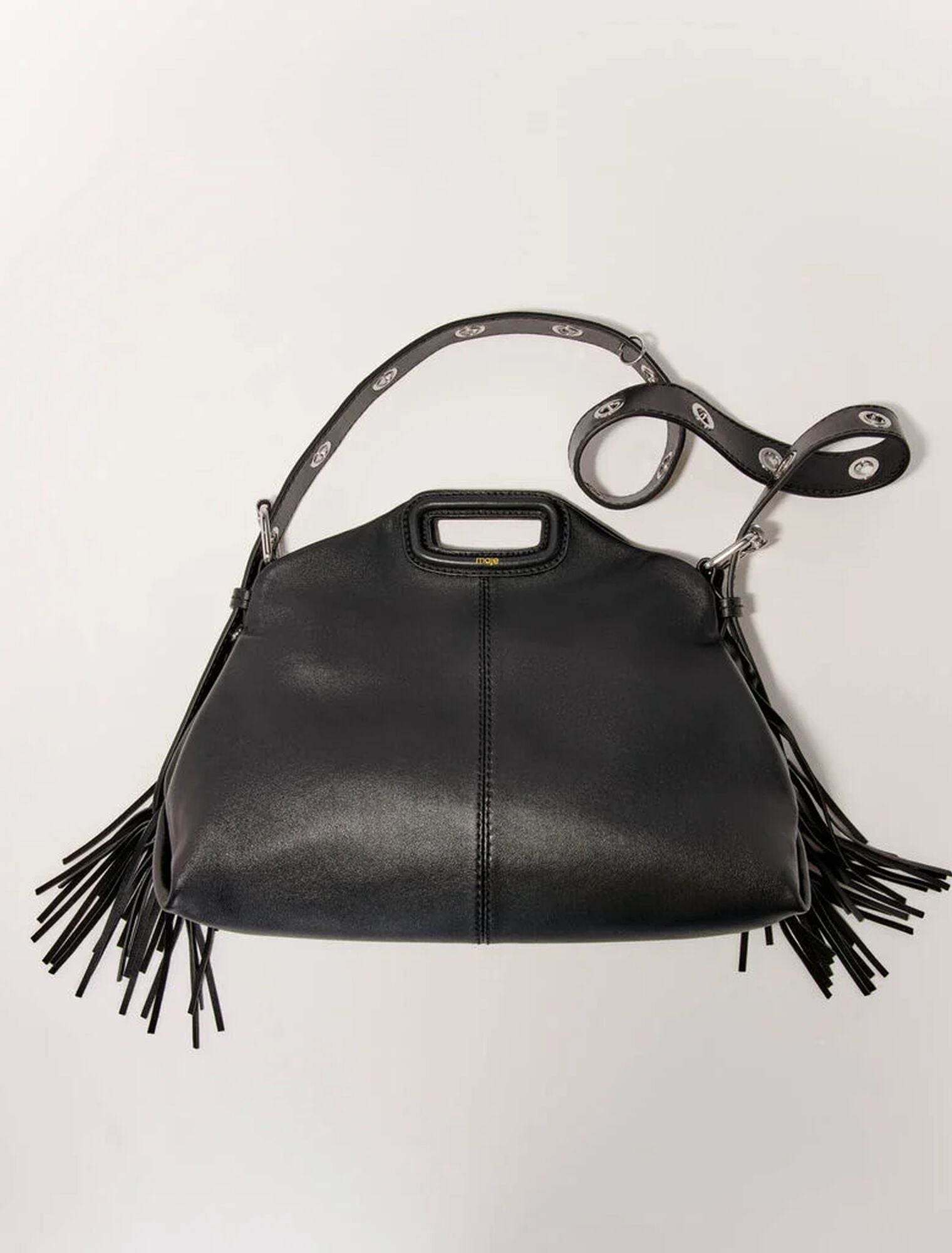 Bolso Miss M de cuero liso