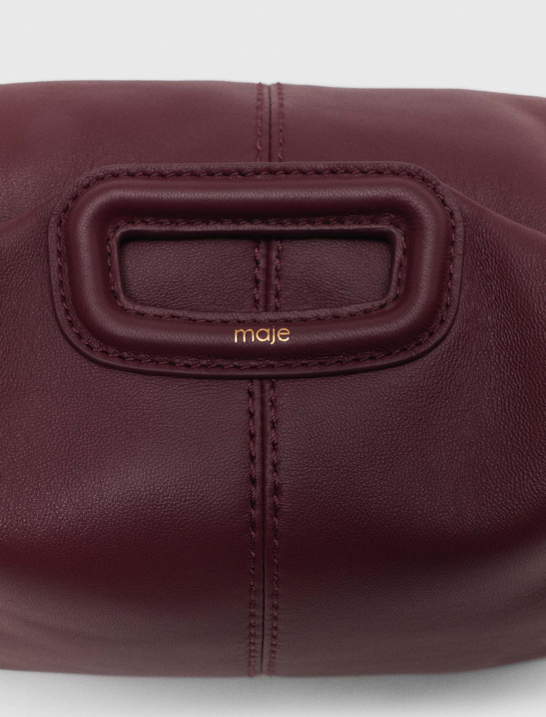 Bolso Miss M de cuero liso