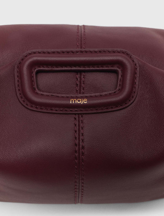 Bolso Miss M de cuero liso