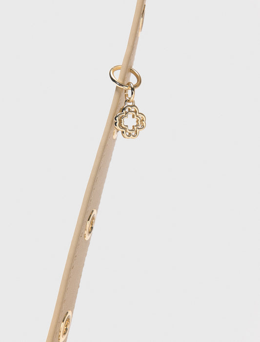 Bolso Miss M mini de cuero liso