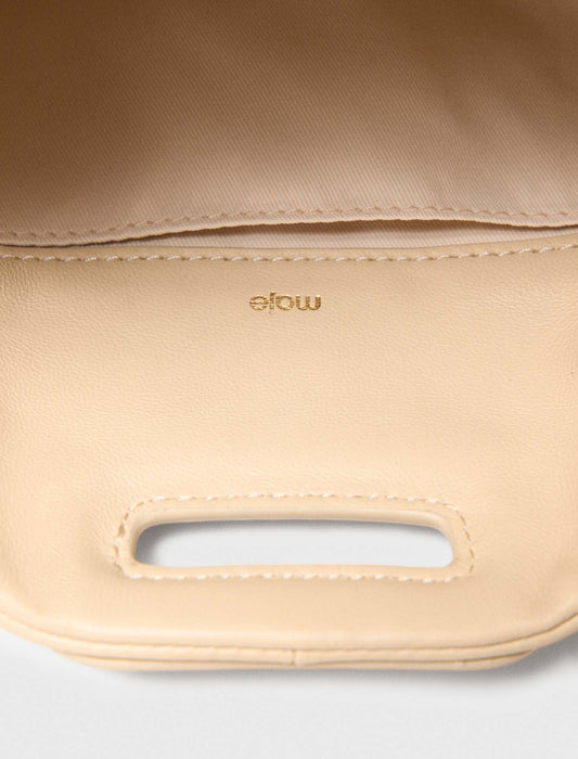 Bolso Miss M mini de cuero liso