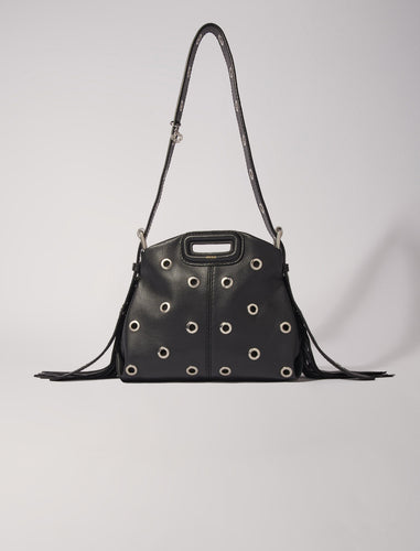 Bolso Miss M Mini de cuero con ojales