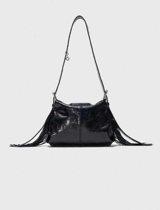 Bolso Miss M mini de cuero desgastado