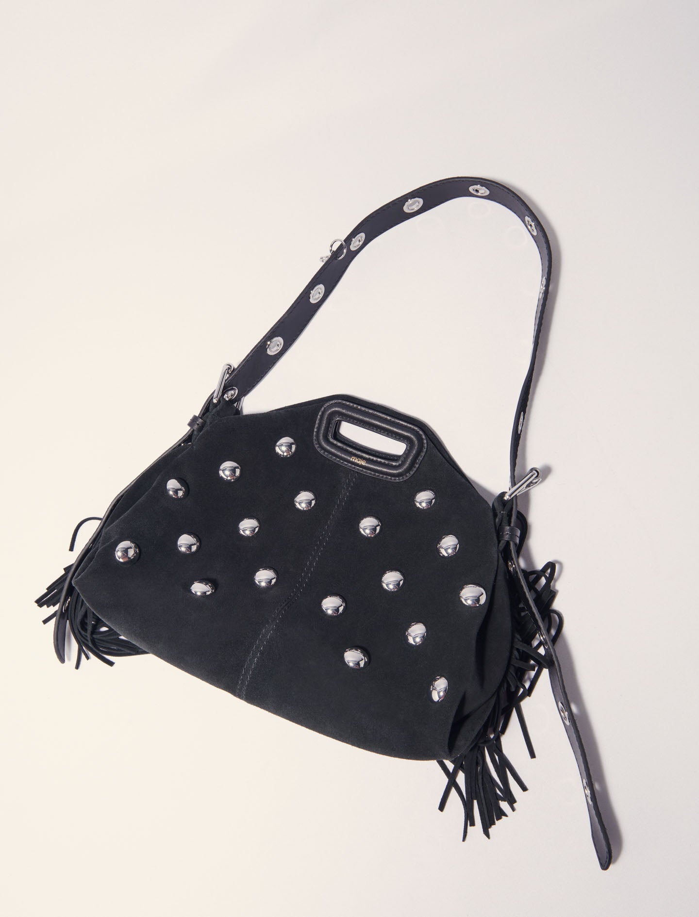 Bolso Miss M de ante con tachuelas